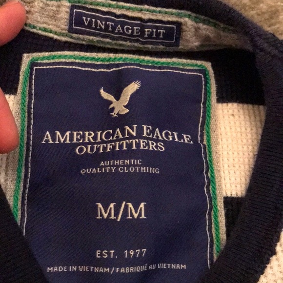 stripe long sleeve shirt - Picture 3 of 3